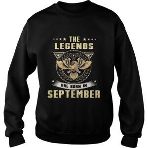 Eagles The Legends Are Born In September Shirt